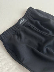 LOEWE 26S ELASTIC-WAIST WIDE-LEG PANTS 638