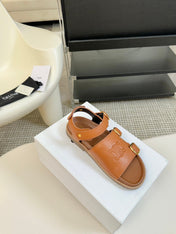 MINO SANDAL IN BRONZE BROWN CALFSKIN