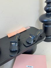 MIUMIU 26S HIGH-HEEL SANDALS 40MM IN BLACK CALFSKIN