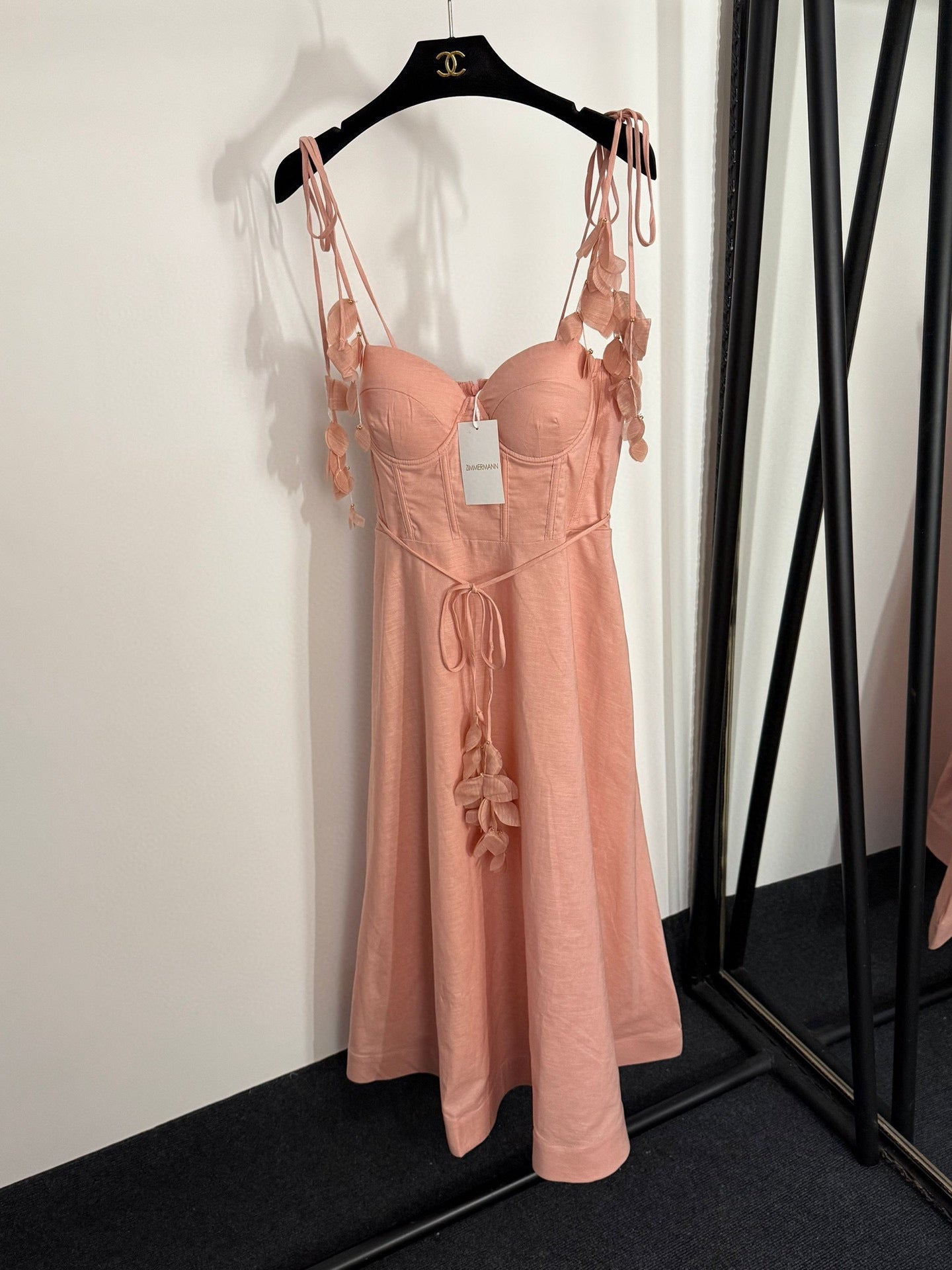 ZIMMERMANN 26S PETAL AND PUP DELLA MIDI DRESS STYLE 1