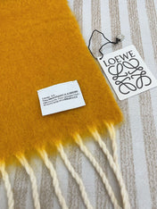 SCARF 185 CM IN COLORFUL GRADIENT WOOL AND MOHAIR 396249
