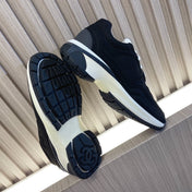 CHANEL 26S SNEAKER IN BLACK QUILTED CALFSKIN AND WHITE LOW TOP
