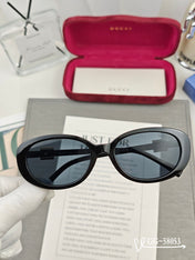 OVAL FRAME SUNGLASSES 58053 IN ACETATE