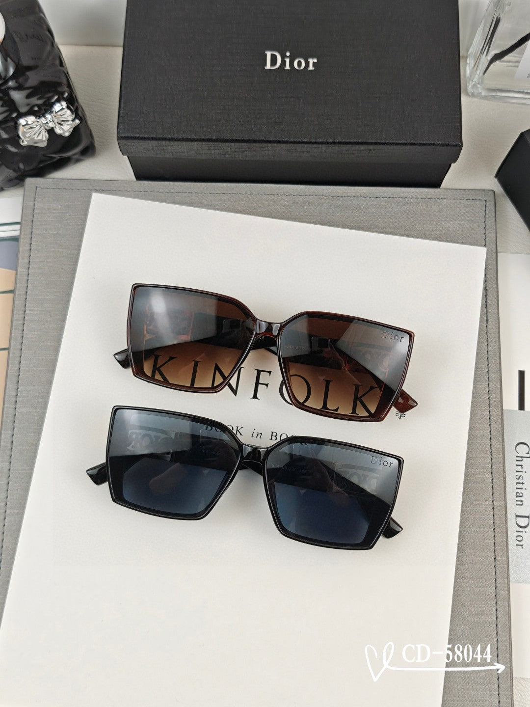 DIOR 26S ROUNDED SQUARE FRAME IN ACETATE 399979