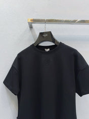 Loewe Slit T-shirt Black Cotton