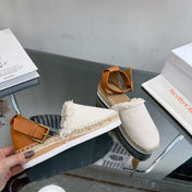 SEE BY CHLOÉ ESPADRILLES SANDAL IN WHITE FABRIC AND BRONZE BROWN CALFSKIN