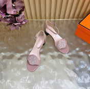 HM 26S MARQUISE SANDAL 45MM IN DUSTY PINK CALFSKIN