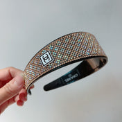 COLORFUL WITH CRYSTALS HAIRBAND RESIN FOR WOMEN 124678