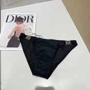 LOEWE BIKINI 25S TWO PIECE IN BLACK FULL 742673