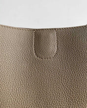 SANGLE SEAU BUCKET 24 BAG PEANUT BROWN CALFSKIN