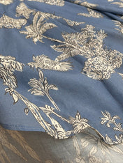 SHIRT WITH COCONUT GROVE PRINT 25S IN COTTON 266163