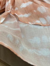 HIGH WAISTED TIE DYE SKIRT 25S IN COTTON 266215