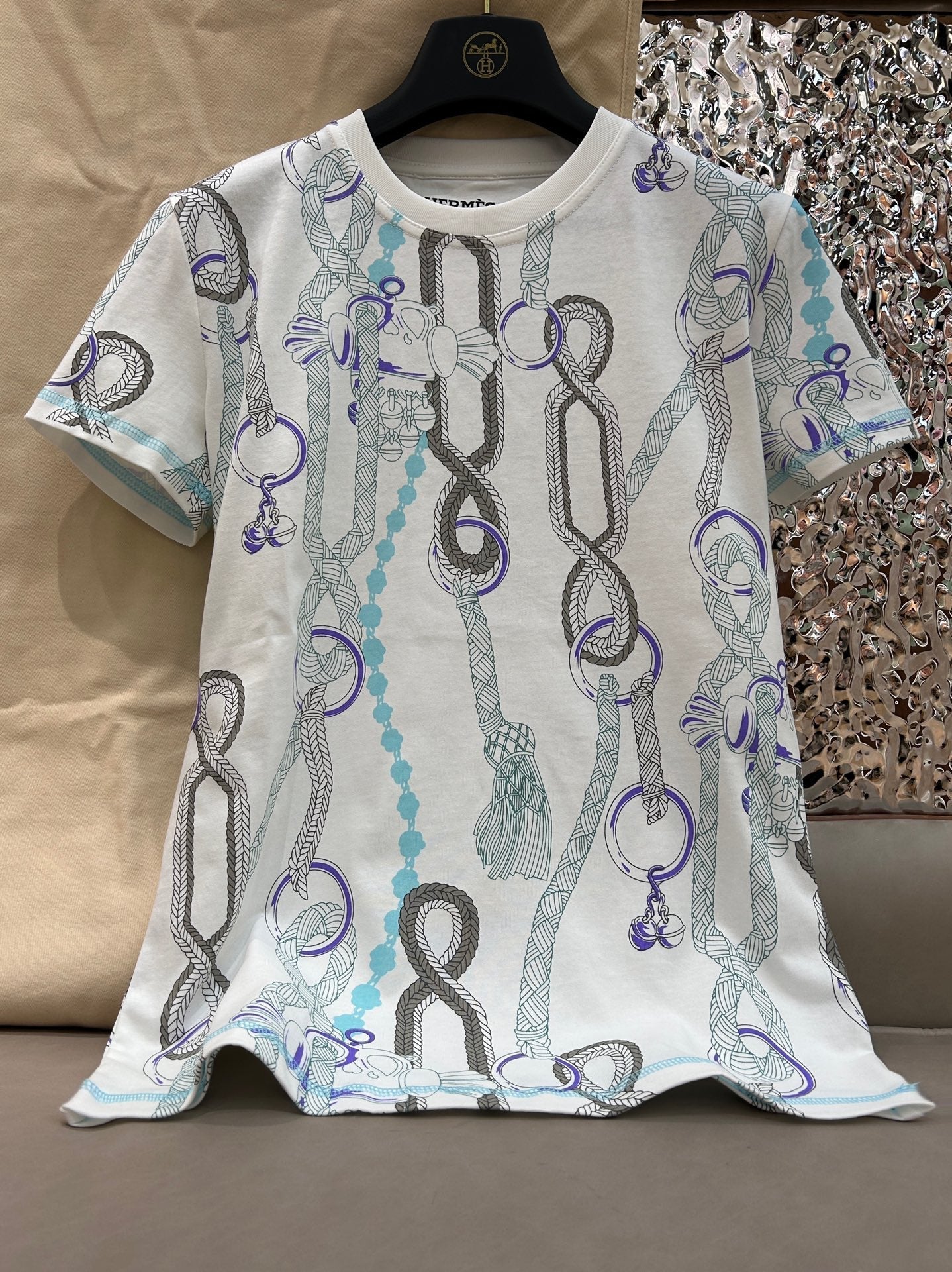 HERME T SHIRT 25S IN COTTON  266118