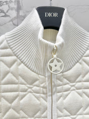DIOR 26S DIAMOND-PATTERN KNIT VEST 947