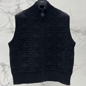 DIOR 26S DIAMOND-PATTERN KNIT VEST 946