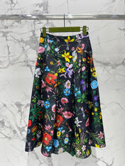 GUCCI 26S PRINTED SKIRT 79