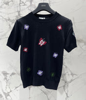 DIOR 26S SHORT-SLEEVED SWEATER 1260
