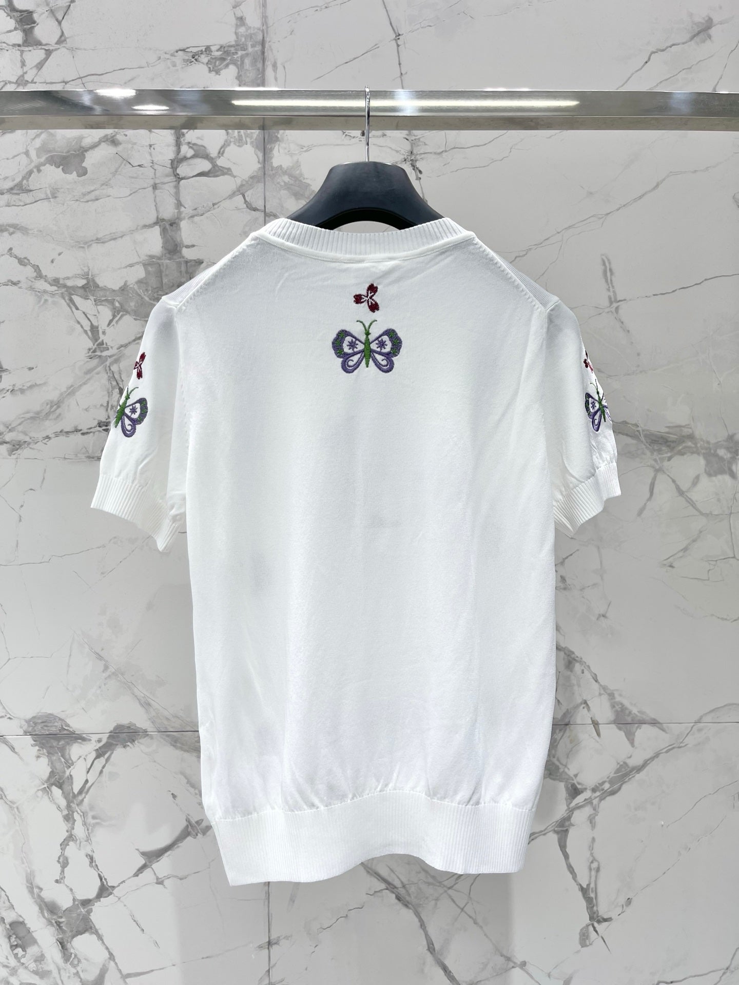 DIOR 26S SHORT-SLEEVED SWEATER 1259