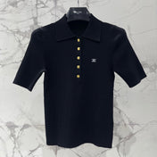 CELINE 26S SHORT SLEEVE KNIT SHIRT 304