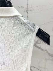 CELINE 26S KNIT POLO TANK TOP 298