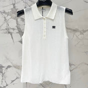 CELINE 26S KNIT POLO TANK TOP 298