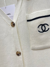 CHANEL 26S SLEEVELESS KNIT TOP 1417