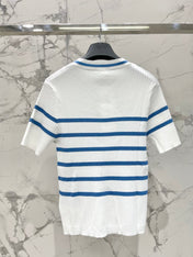 DIOR 26S SHORT-SLEEVE KNIT SWEATER 1328