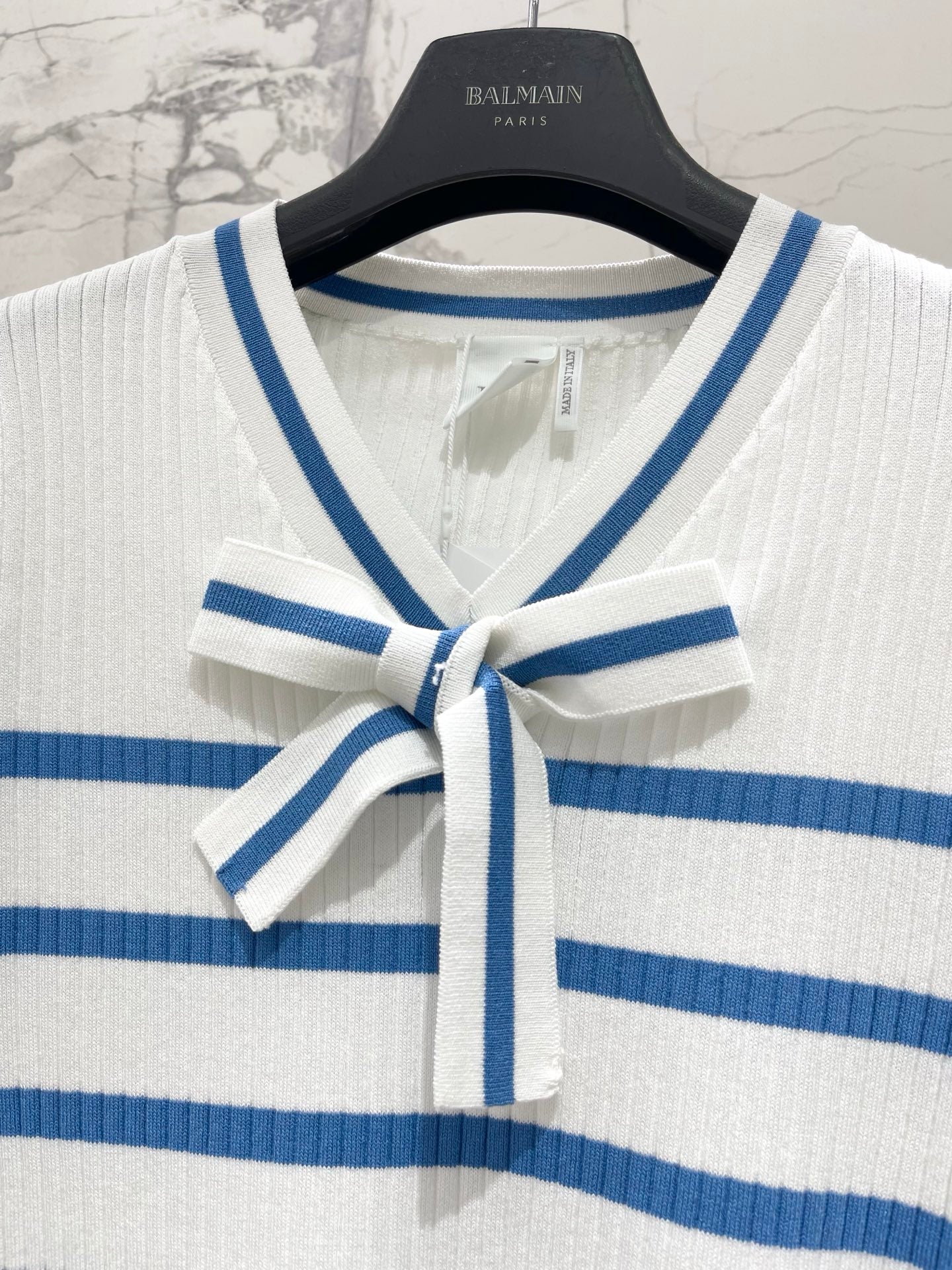 DIOR 26S SHORT-SLEEVE KNIT SWEATER 1328