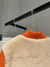 HERMES 25S SHEEPSKIN BOMBER JACKET 169