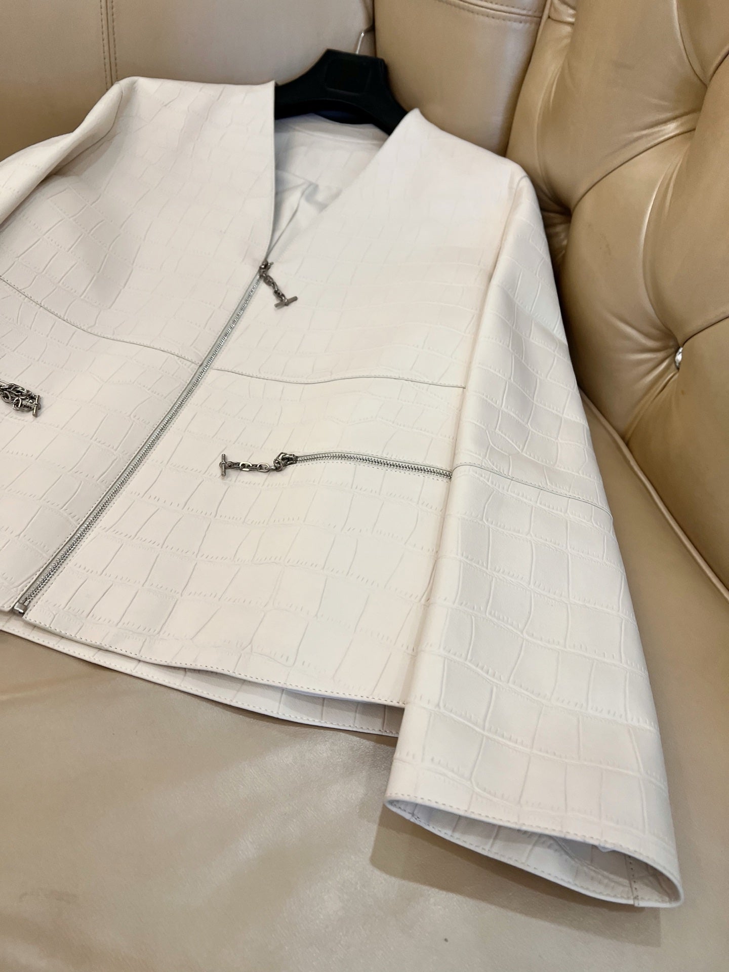 HERMES 25S SHEEPSKIN JACKET 145