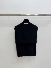 CHANEL 26S SLEEVELESS KNIT TOP 1316
