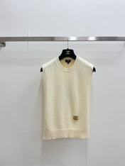 CHANEL 26S SLEEVELESS KNIT TOP 1315