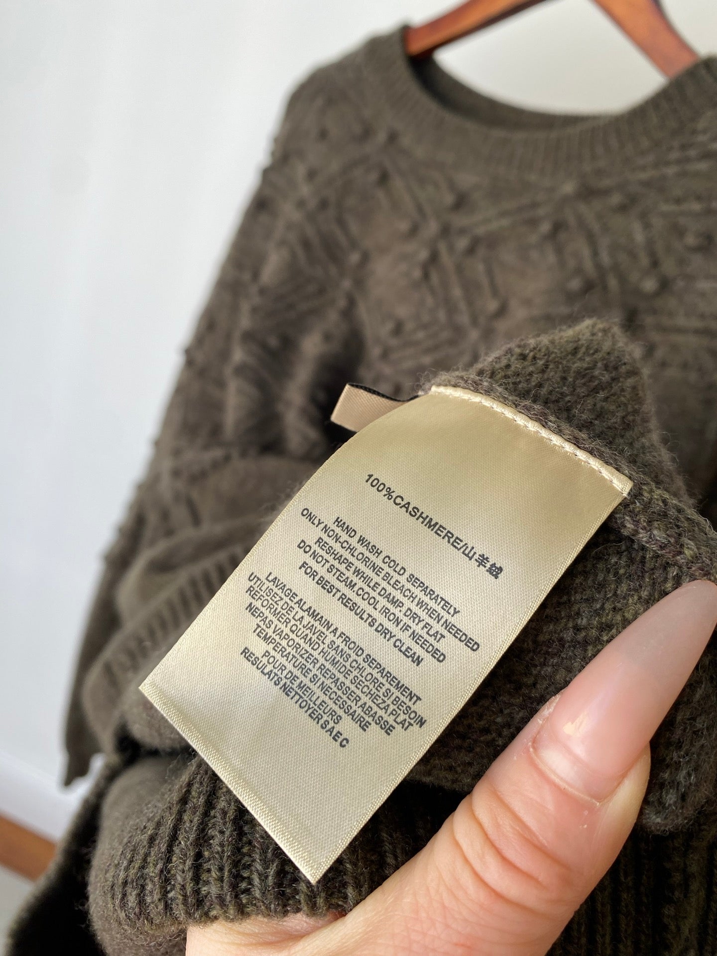 LP 26S CASHMERE SWEATER 596