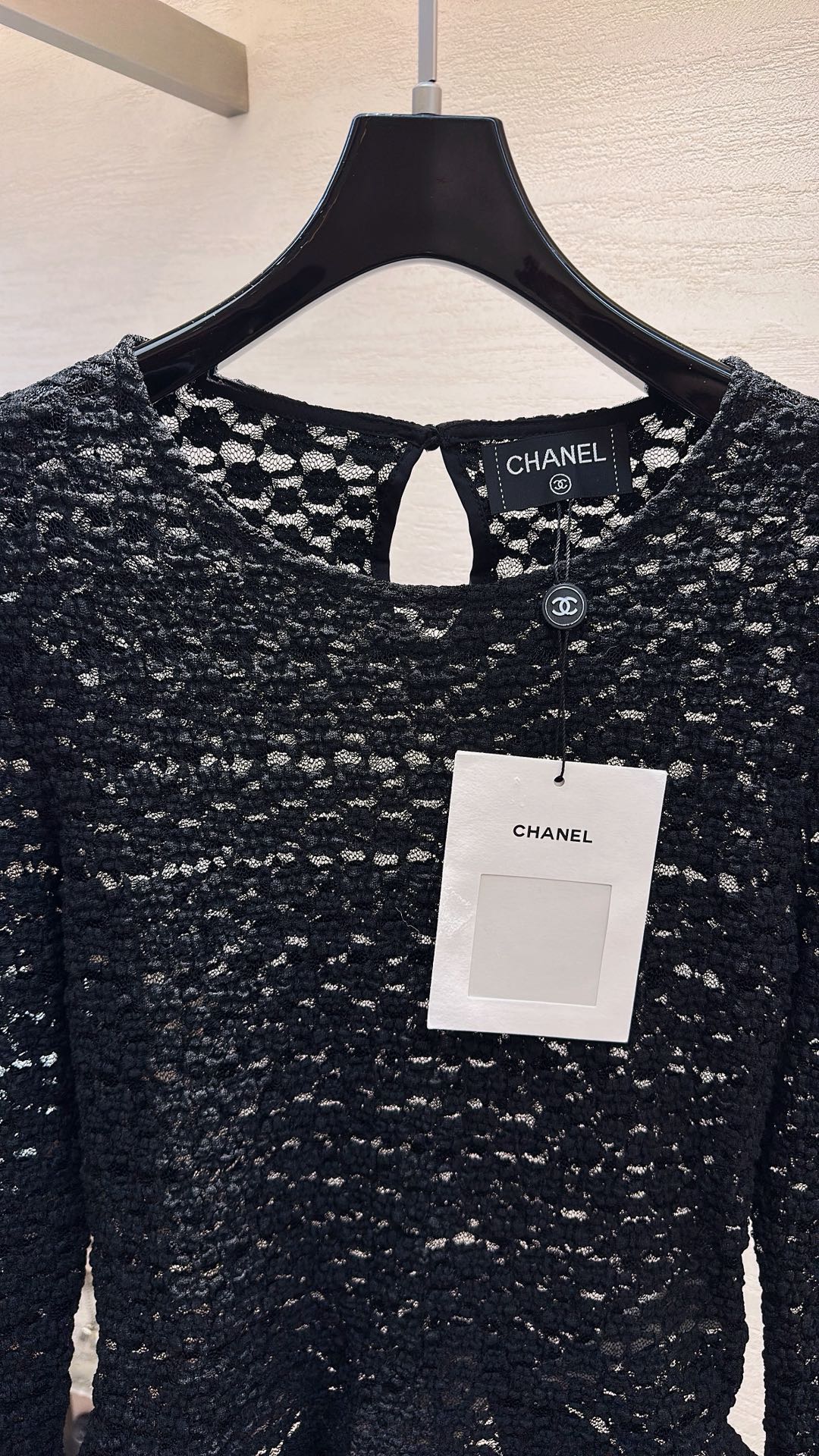 CHANEL 26S SHEER ORGANZA BLOUSE 660