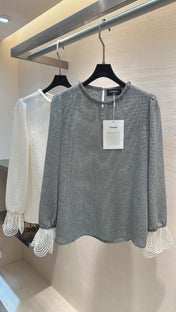 CHANEL 26S LONG-SLEEVE BLOUSE 872