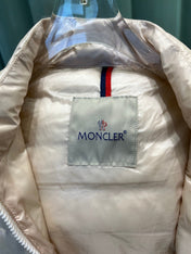 MONCLER 25S DOWN VEST IN BEIGE 009