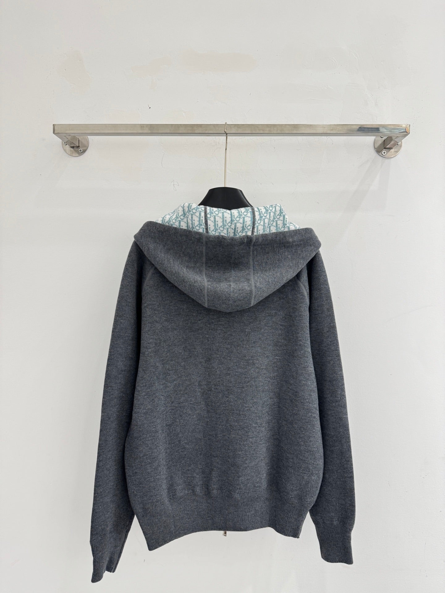 DIOR 26S REVERSIBLE ZIP-UP HOODIE 887