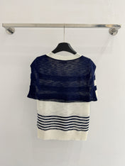 MIUMIU 26S SHORT-SLEEVED SWEATER STYLE 1097