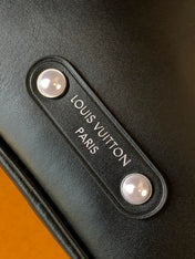 LV 25S NIL BAG 25 IN BLACK CALFSKIN SILVER HARDWARE