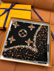 LV SCARF 90 CM IN SILK 704582