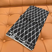 CHANEL 25S SCARF 90 IN SILK 703695