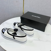 CHANEL 26S MARY JANE SNEAKERS IN WHITE CALFSKIN