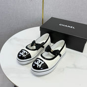 CHANEL 26S MARY JANE SNEAKERS IN WHITE CALFSKIN