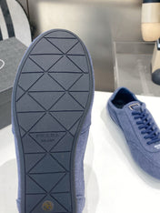 PRADA 26S SNEAKERS IN DARK BLUE FABRIC