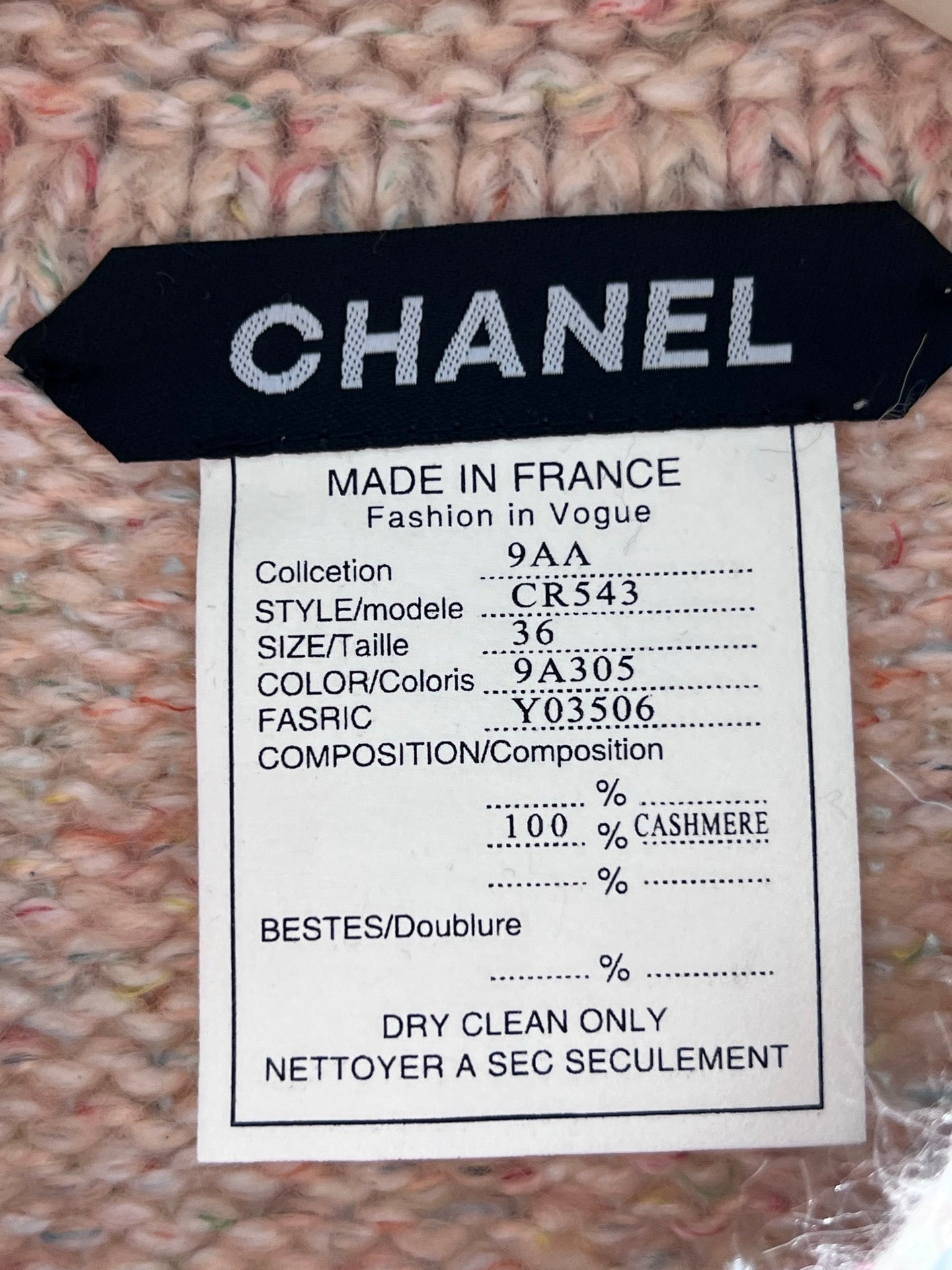 CHANEL 25S CARDIGAN 295