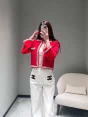 CHANEL 26S SHORT TWEED JACKET 659