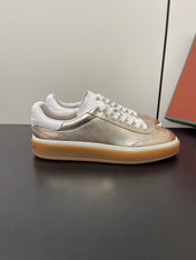 LP TENNIS WALK SNEAKERS LIGHT GOLD CALFSKIN