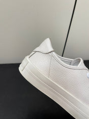 LP CLASSIC BISCUIT SNEAKERS WHITE CALFSKIN