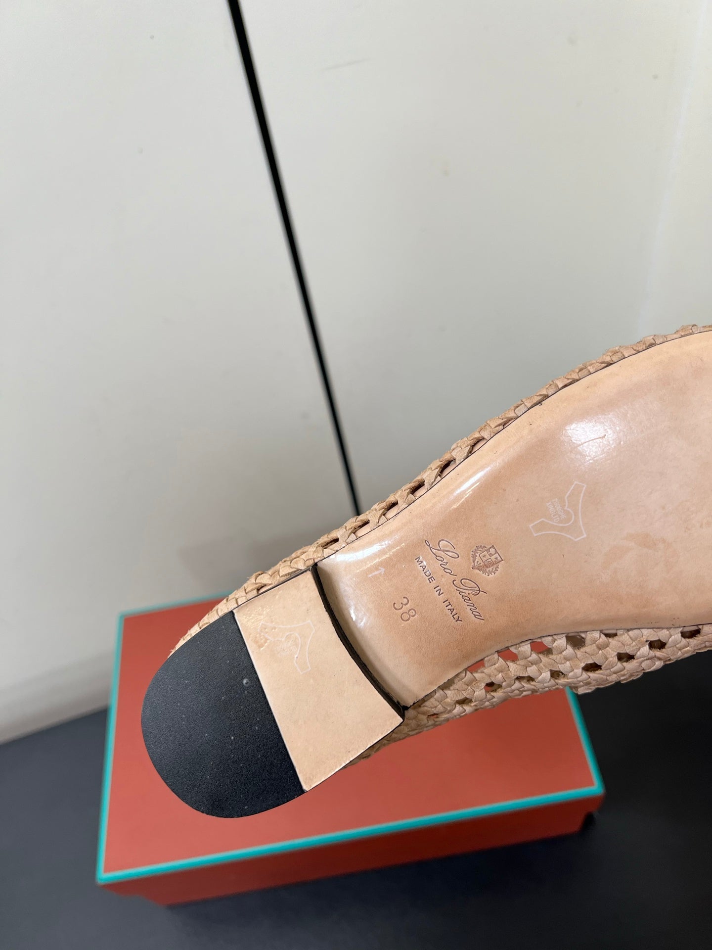 LP LOAFERS 25S IN BEIGE LAMBSKIN
