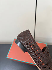 LP LOAFERS 25S IN DARK BROWN LAMBSKIN